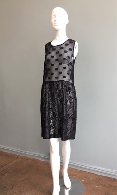 Midnight Garden Dress Spot - Was $290 Now $40